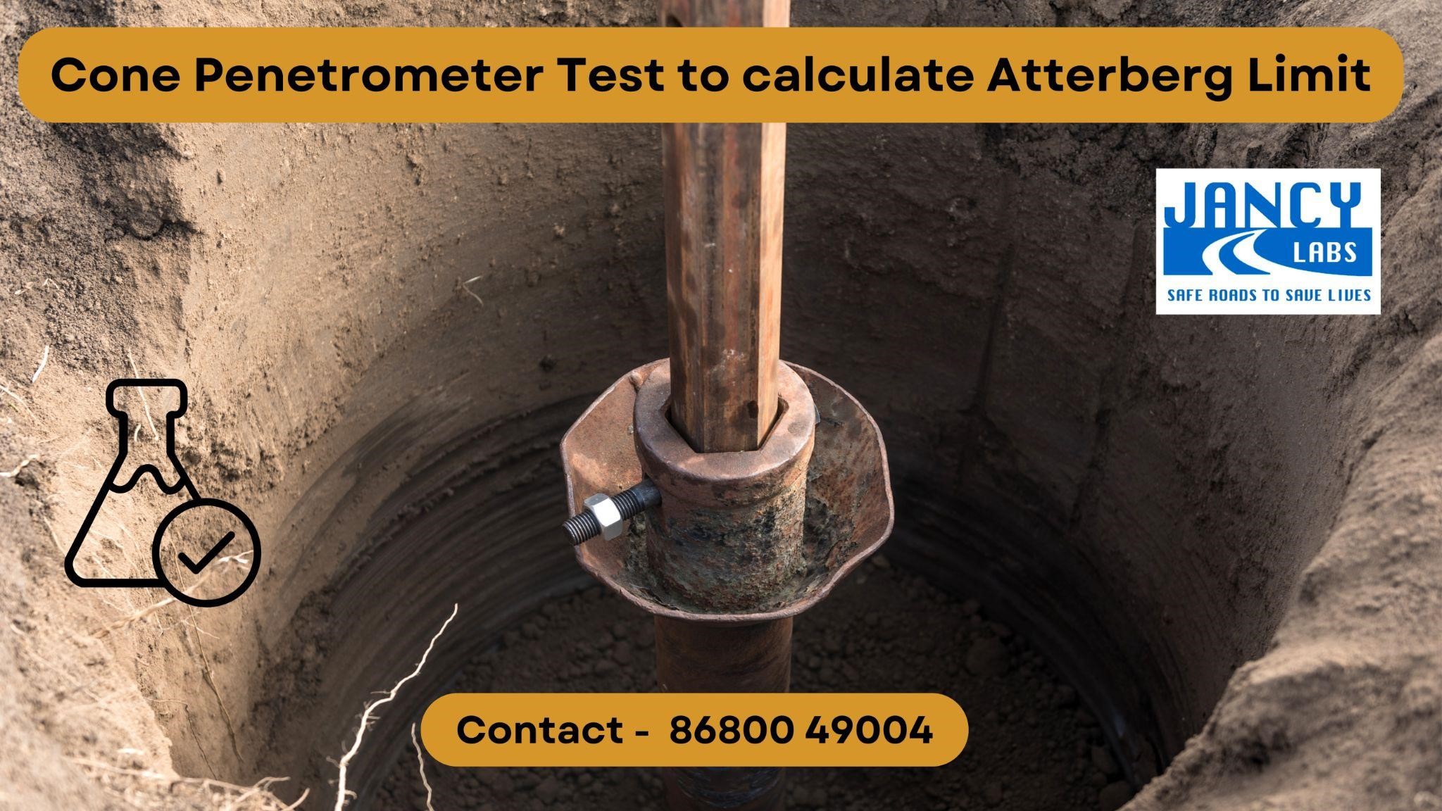 Cone Penetrometer test for soil in Madurai, Tamil Nadu