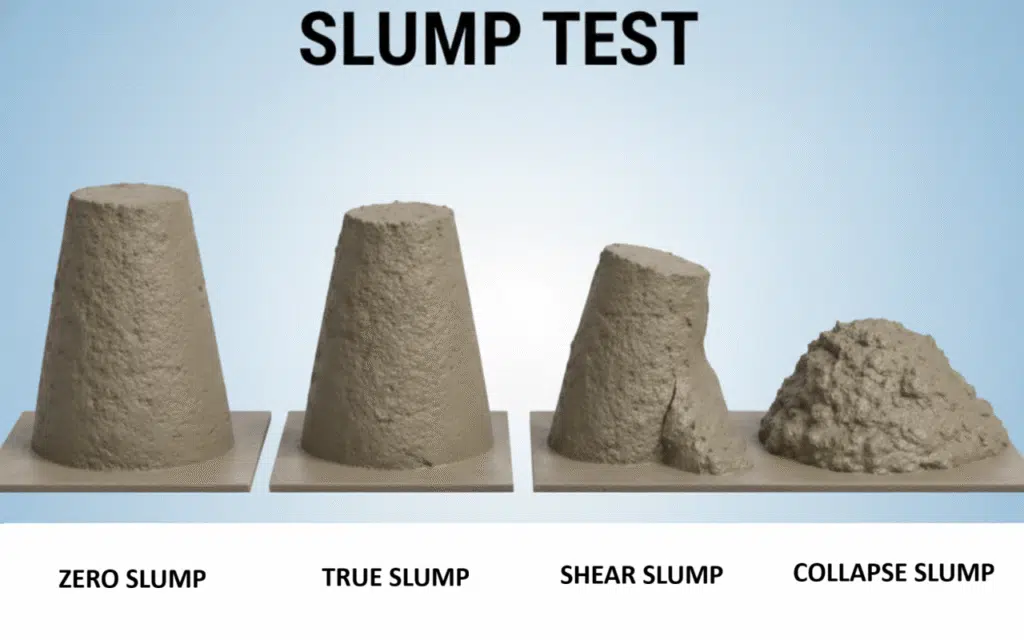 concrete Slump testing at NABL Accredited Jancy Labs