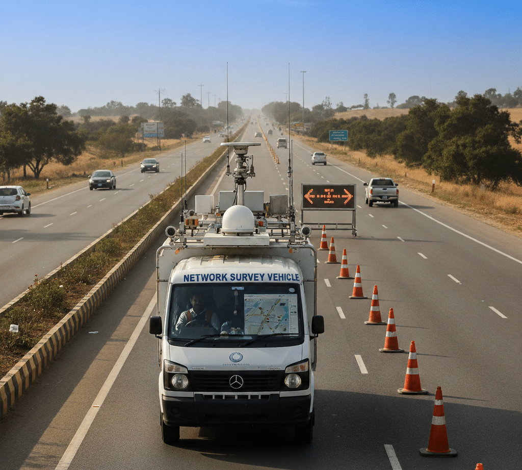 NSV-Network Survey Vehicle