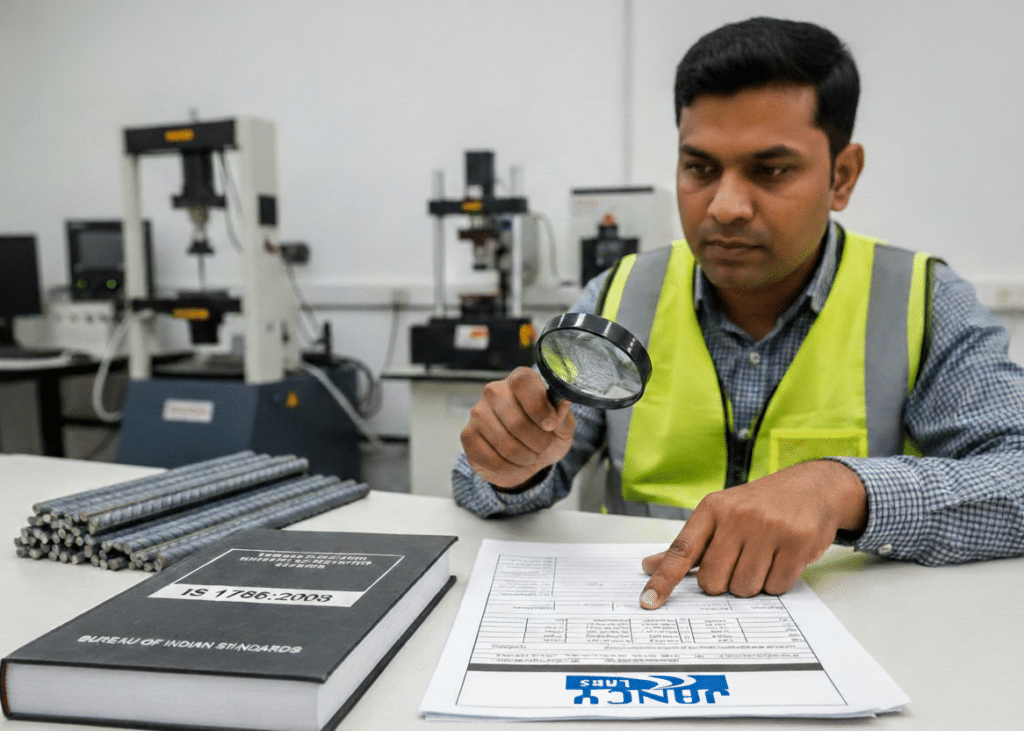 Reinforeced Steel Test Report