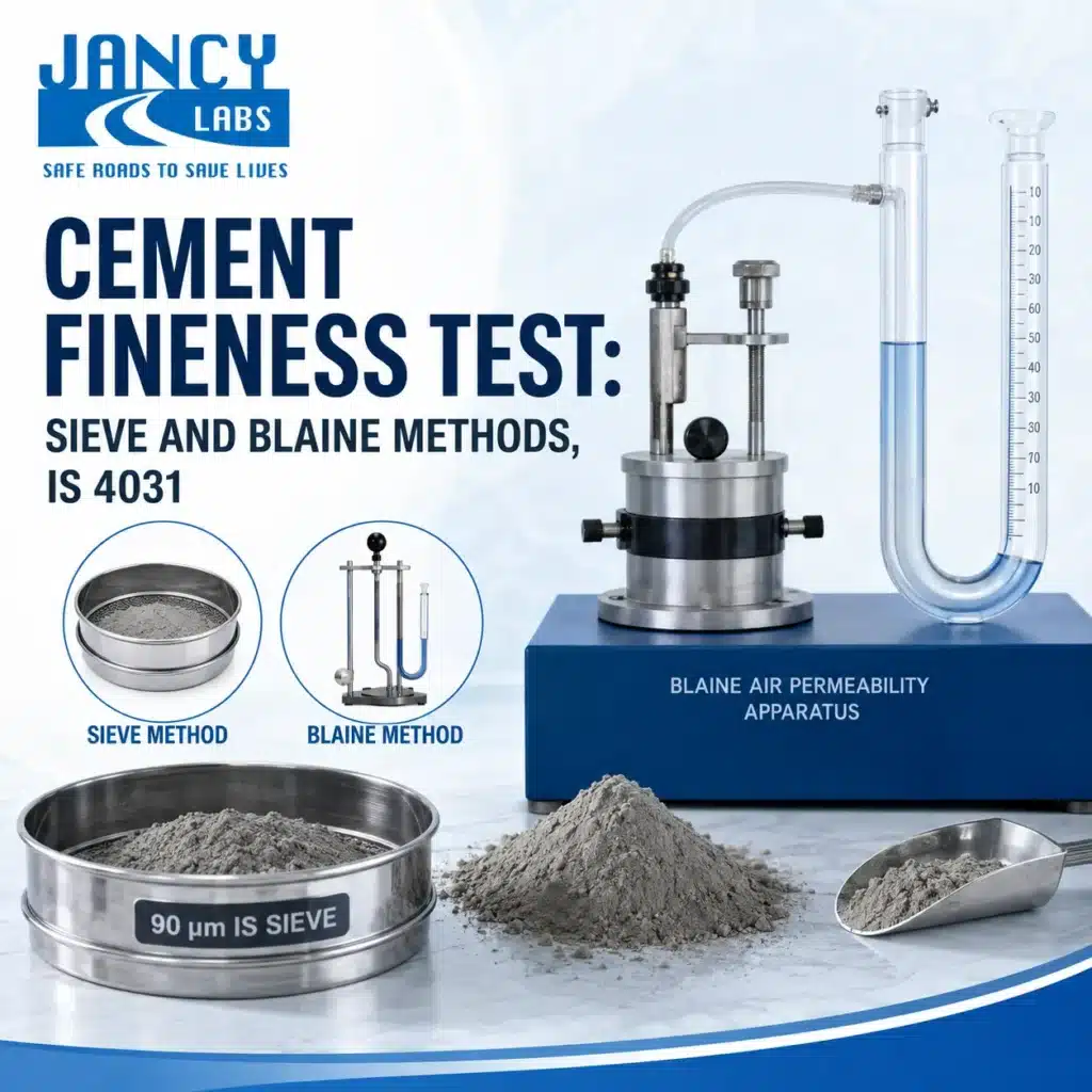 cement fineness test