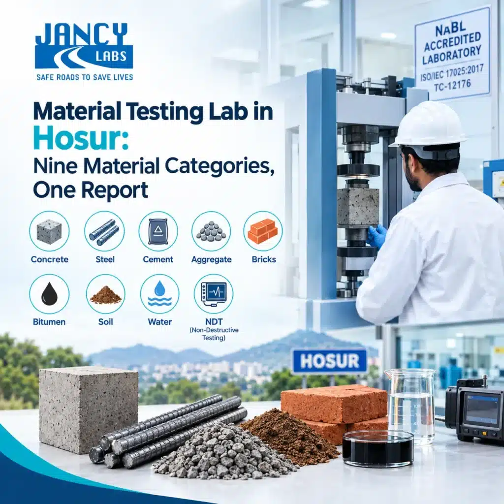 Material Testing Lab in Hosur Nine Material Categories, One Lab