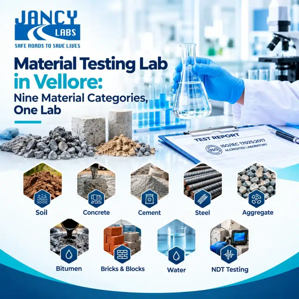 material testing lab in vellore