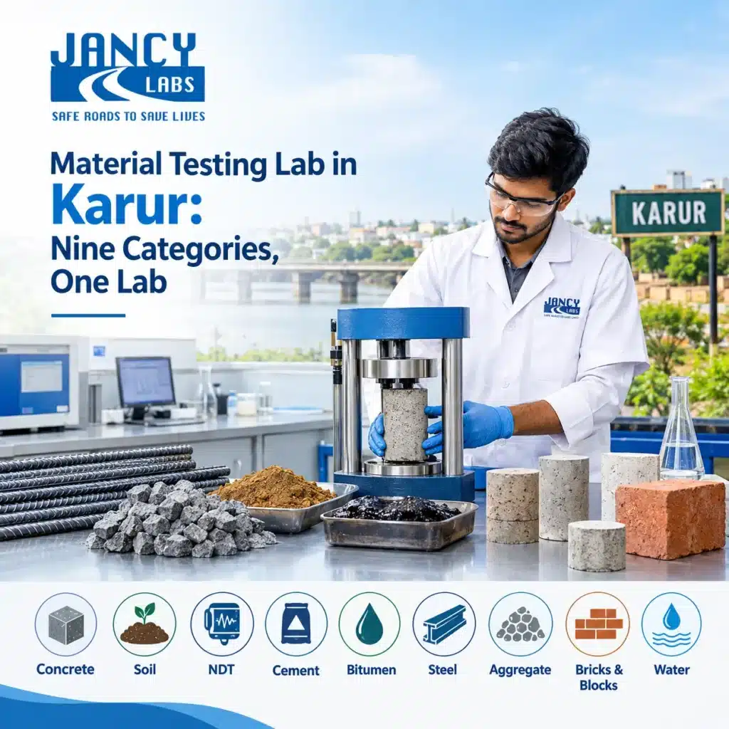 material testing lab in karur