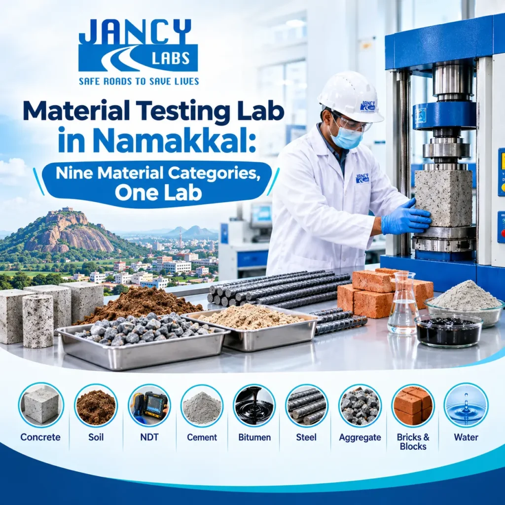 material testing lab in namakkal
