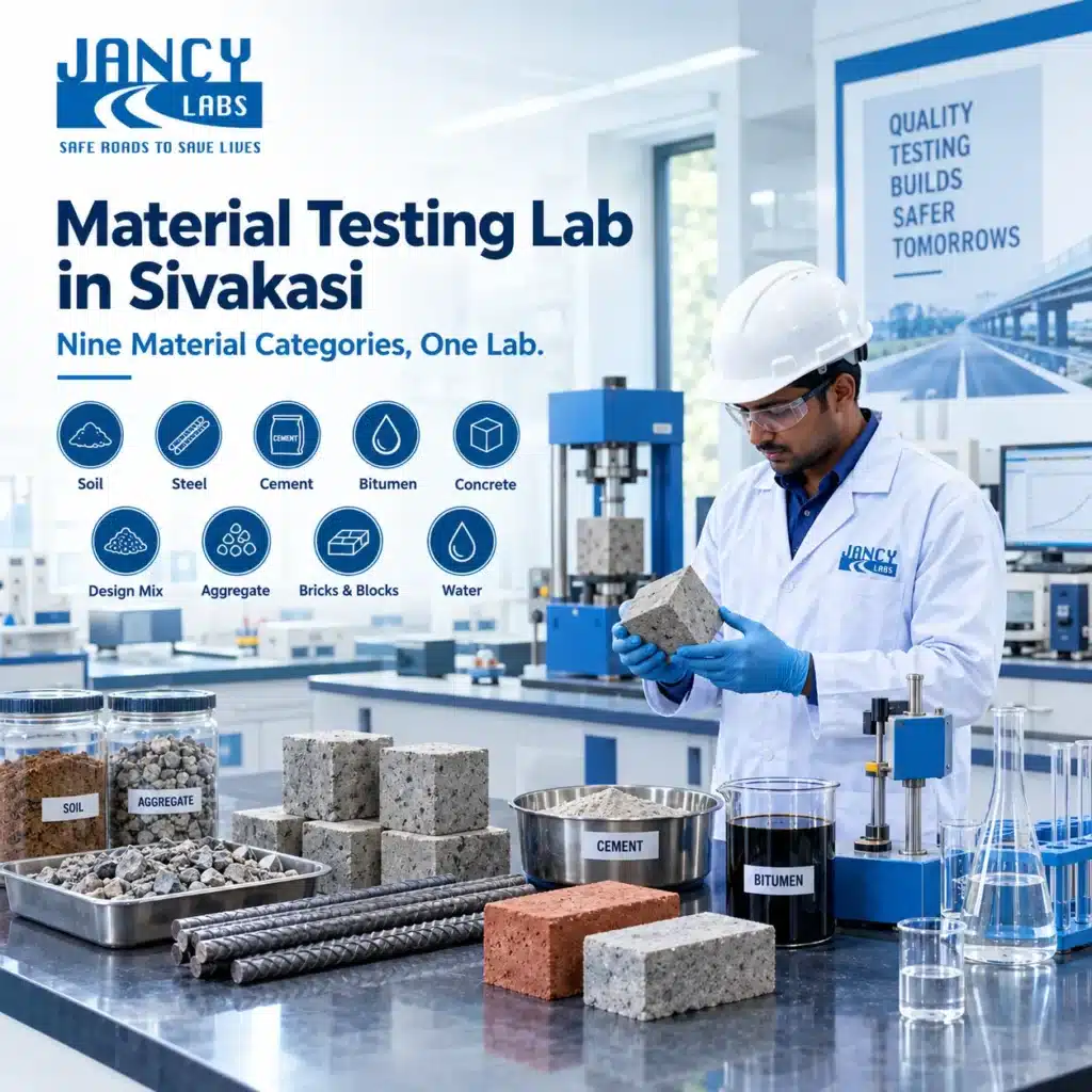 material testing lab in sivakasi