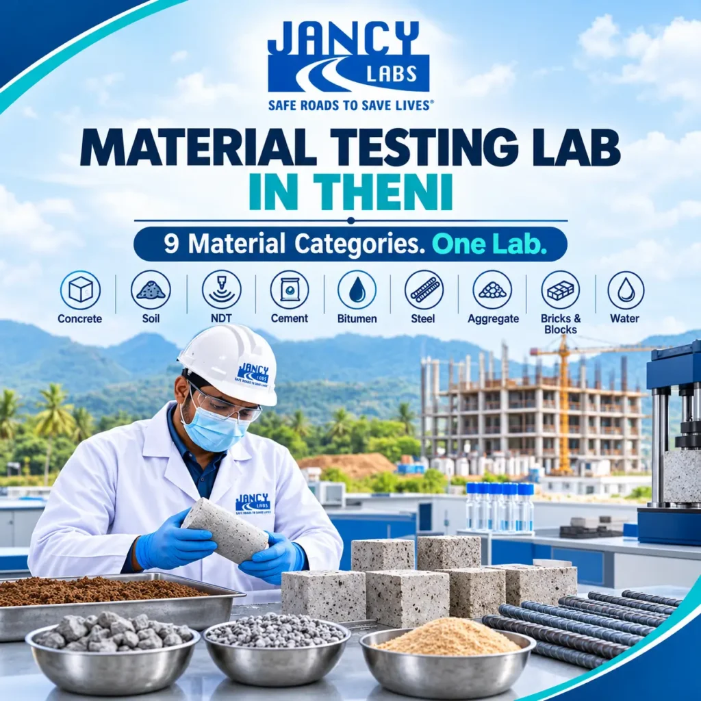 material testing lab in theni